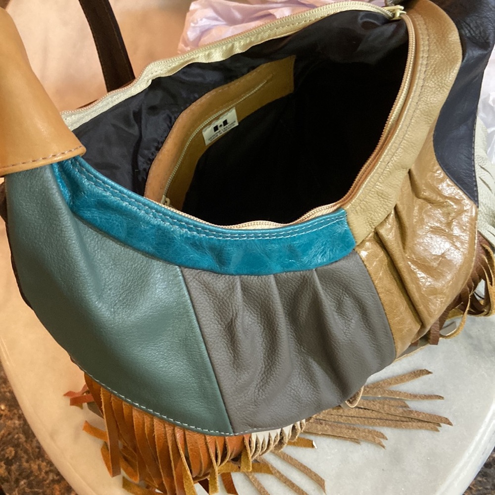 Leather crossbody Bag vintage - Picture 7 of 8